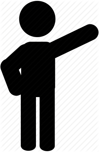 Leader Vector Silhouette Clip Art Free - Silhouette Guide (333x512)