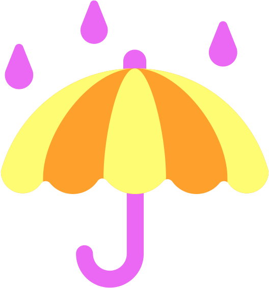 U 2614 Umbrellawithraindrops - U 2614 Umbrellawithraindrops (568x568)