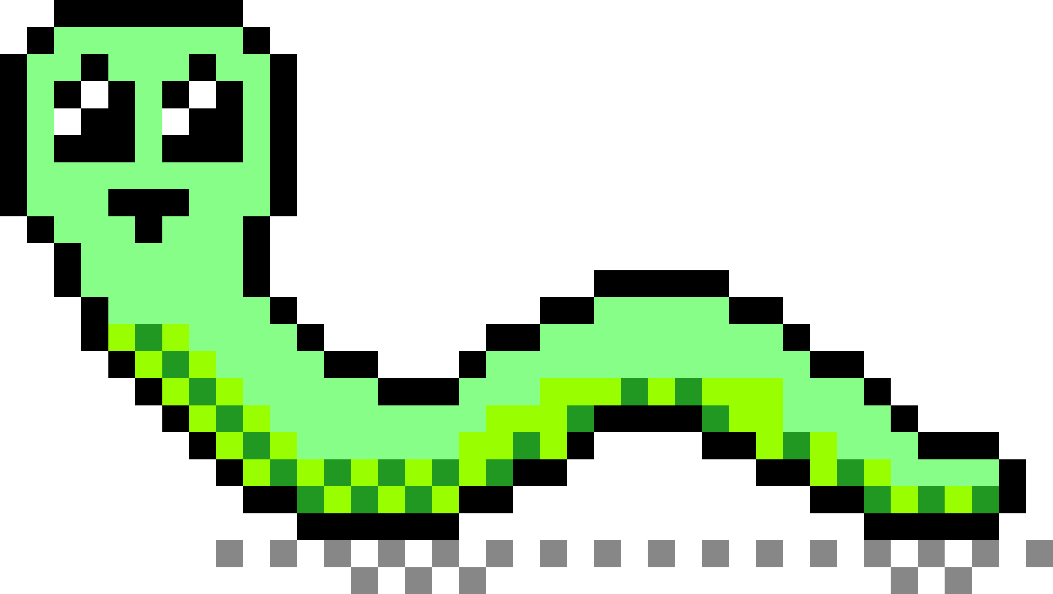 Inchworm Clipart 6 Inch - Clip Art (2128x1200)