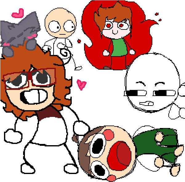 Hen Clipart Scared - Draw The Squad Transparent (600x600)