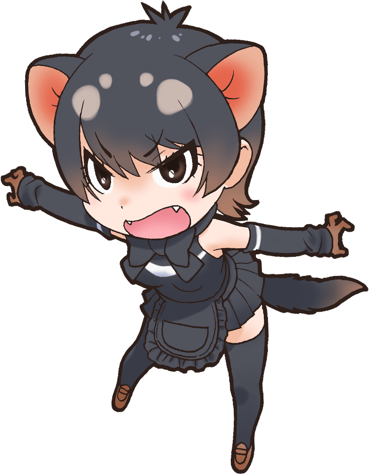 Tasmanian Devil Sock Free - Kemono Friends Tasmanian Devil (734x943)