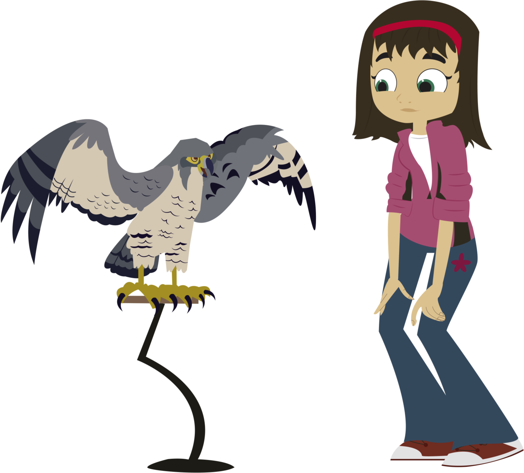 Png Free Download Image Kate Corcovado With Tasha Request - Wild Kratts Kate Corcovado (1733x1529)