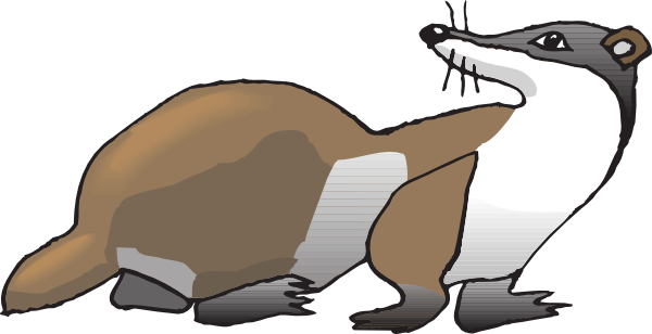 Jpg Transparent Stock Mink Looking Behind At Clker - Jpg Transparent Stock Mink Looking Behind At Clker (600x308)