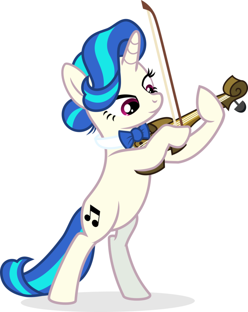 You Can Click Above To Reveal The Image Just This Once, - Unicorn Violin (814x1024)
