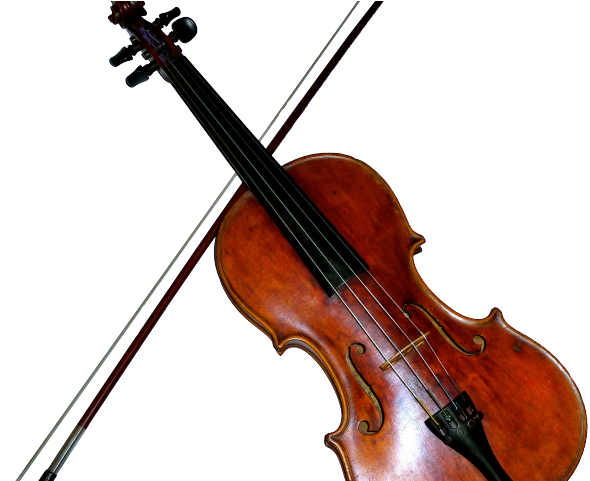 Violinist Clipart Transparent - Violin Musical Instruments (640x480)