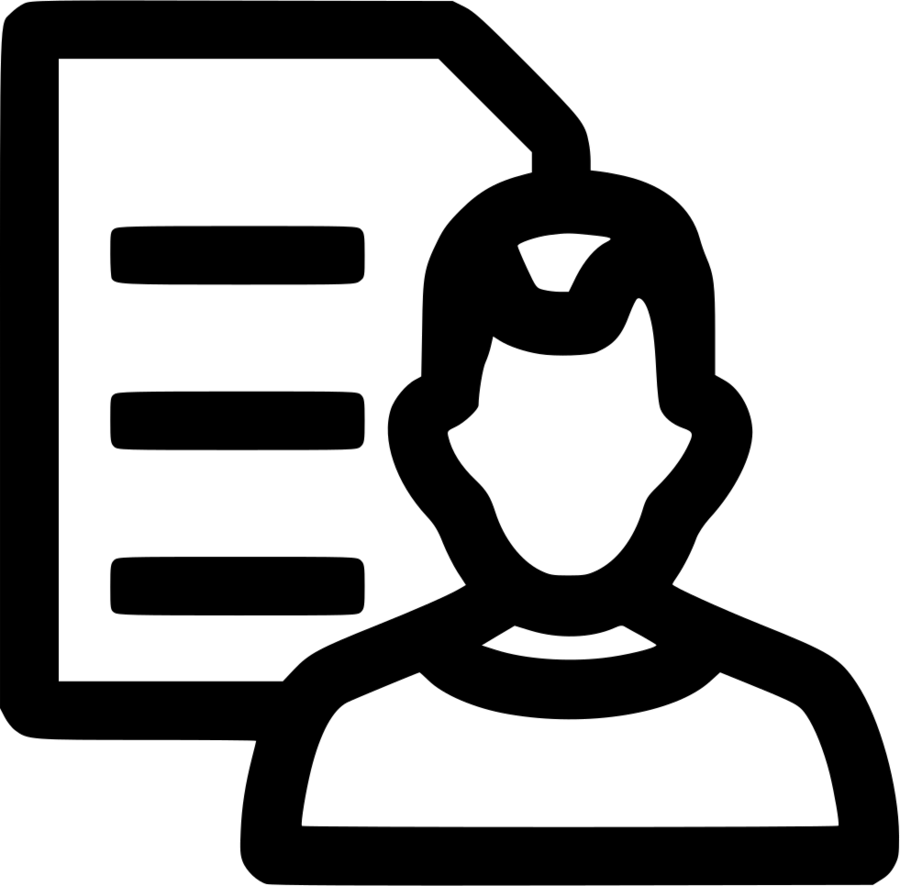 Client List Icon Clipart Computer Icons Résumé Clip - Career Summary Icon (900x886)