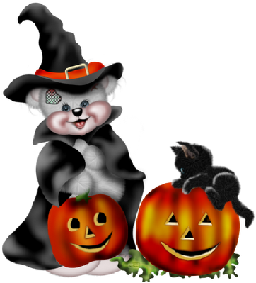 Halloween Creddy Bear * - Creddy Halloween (400x400)