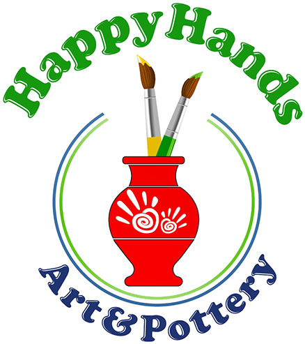 Happy Hands Art & Pottery Is A Paint Your Own Pottery - Dyer Island Conservation Trust (438x493)
