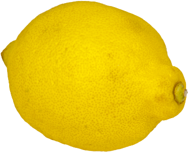 Lemon Transparent Background - Sour Fruits (400x332)
