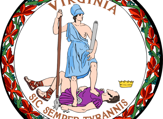 Vcp To Va Delegation - Virginia State Seal Png (550x400)