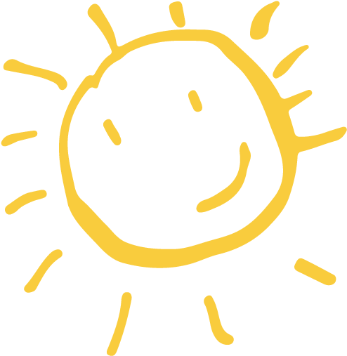 Emoticon Smiley Transprent Free - Yellow Sun Doodle Png (519x529)