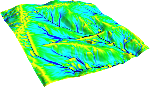 Flooding Areas - Gis Hydrology (493x287)
