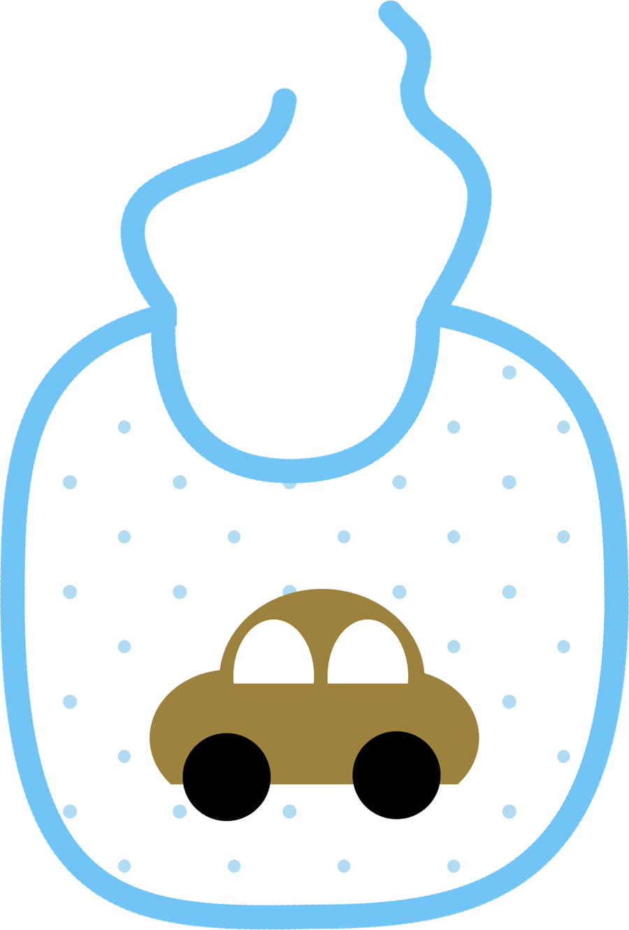 Bebê - Bib Clipart Png (900x1331)