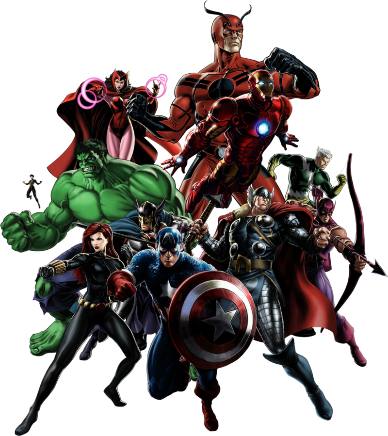 Avengers Png Clipart - Marvel Avengers Alliance (800x899)