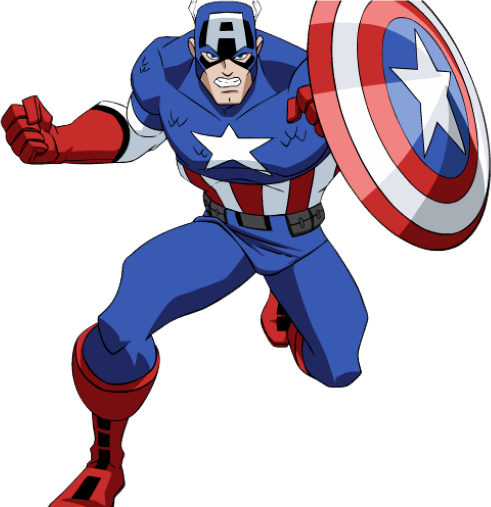 Superhero Clipart Free Ba Superhero Clipart Clipart - Capitão America Desenho Png (1024x1024)
