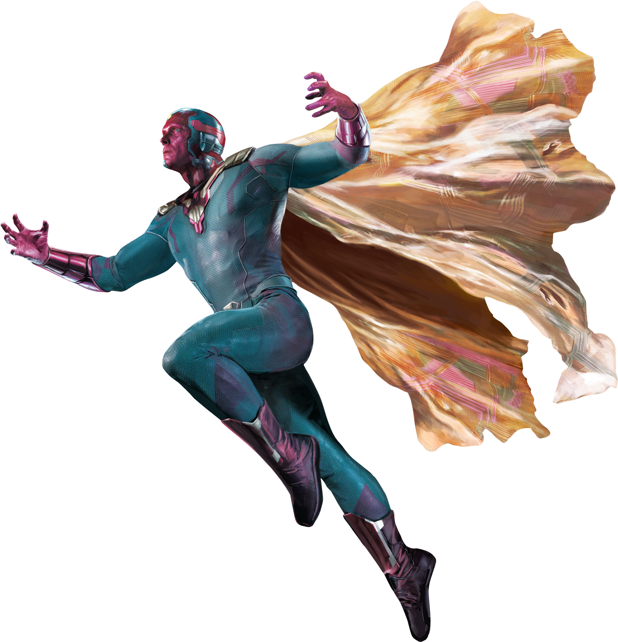 Marvel Vision Png Transparent Images - Captain America Civil War Vision Png (2219x2292)