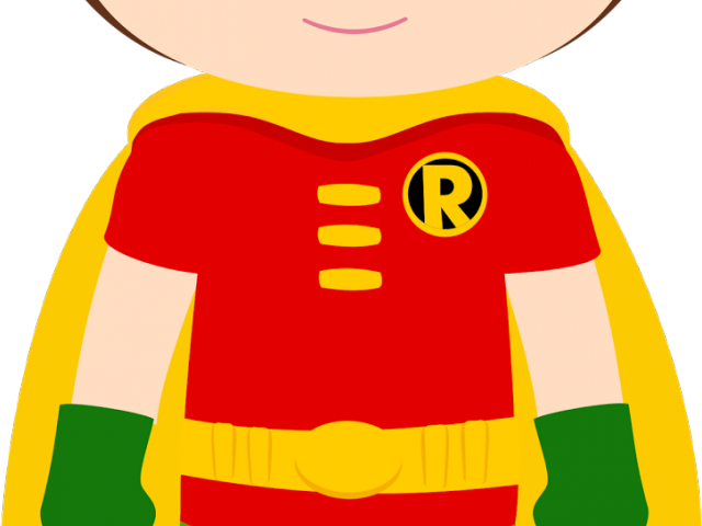 Supergirl Clipart Avenger - Cute Superhero Transparent Clipart (640x480)