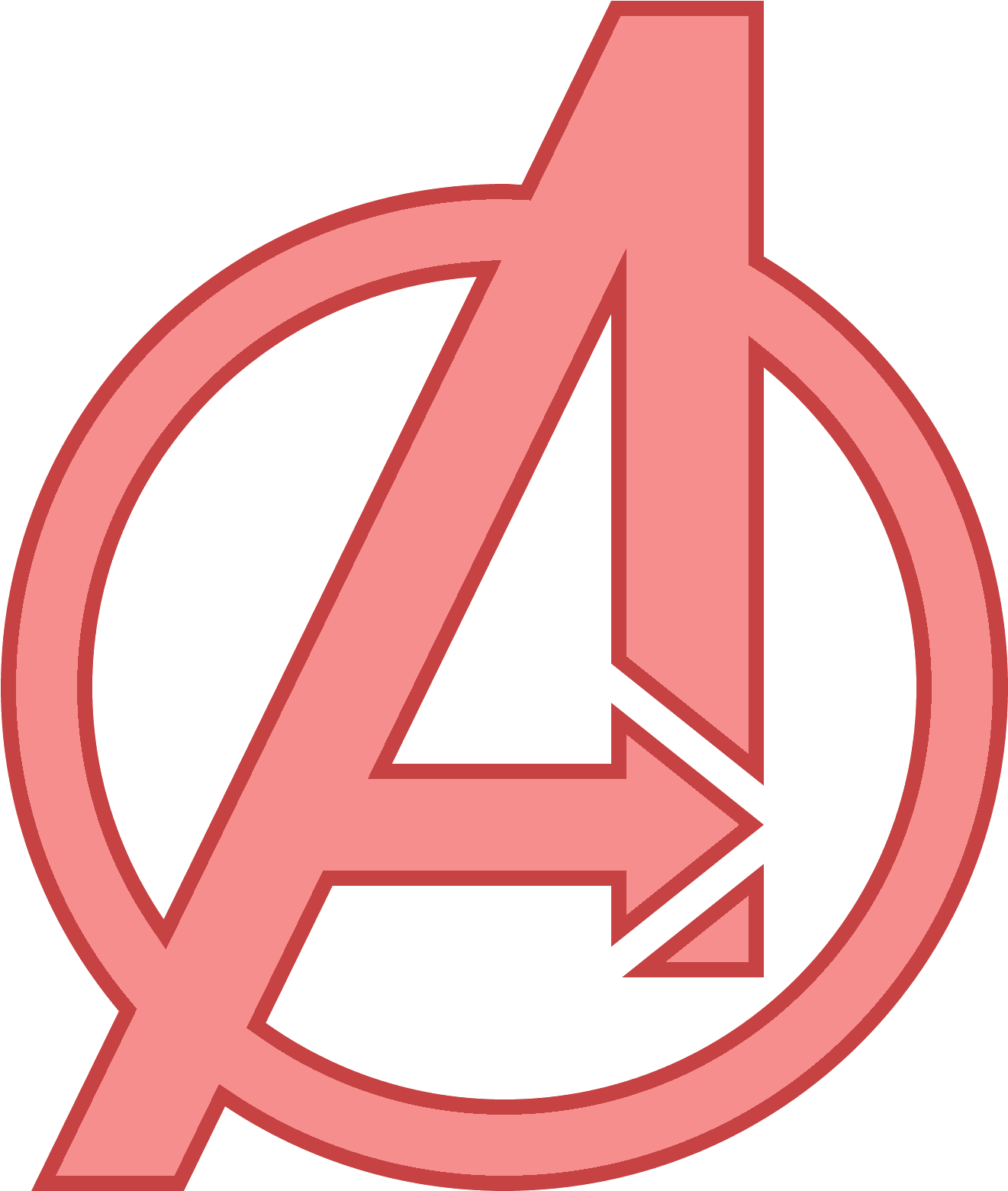 Png Free Download Avengers Png - Logo De Los Vengadores (1600x1600)
