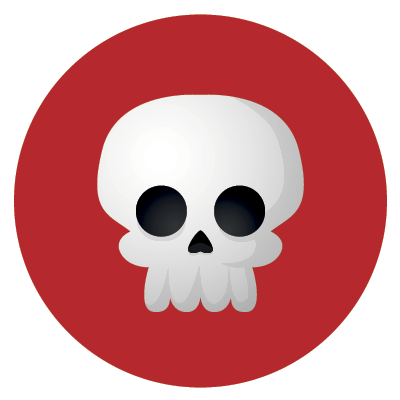 More Adults Die From Vaccine-preventable Diseases Than - Skull (400x400)