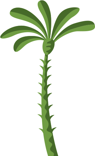 Scottsdale Palm Flower Png Clipart (344x557)