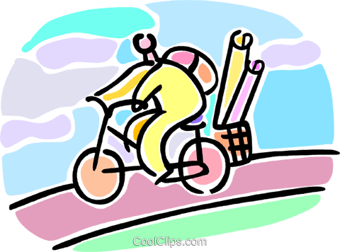 Cyclist Royalty Free Vector Clip Art Illustration - Cyclist Royalty Free Vector Clip Art Illustration (480x356)
