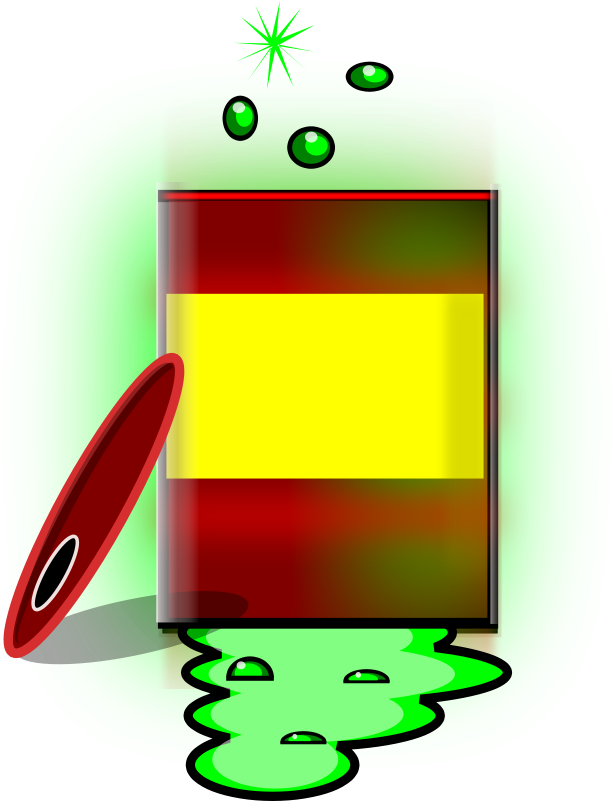 Free Toxic Barrel - Hazardous Waste Clipart (649x800)