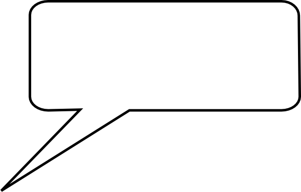 Speech Bubble Rectangle Png (600x383)