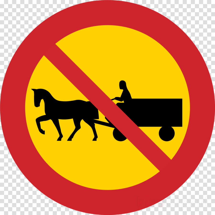 No Entry For Animal Drawn Vehicle Clipart Traffic Sign - Kpop Sticker Png (900x900)