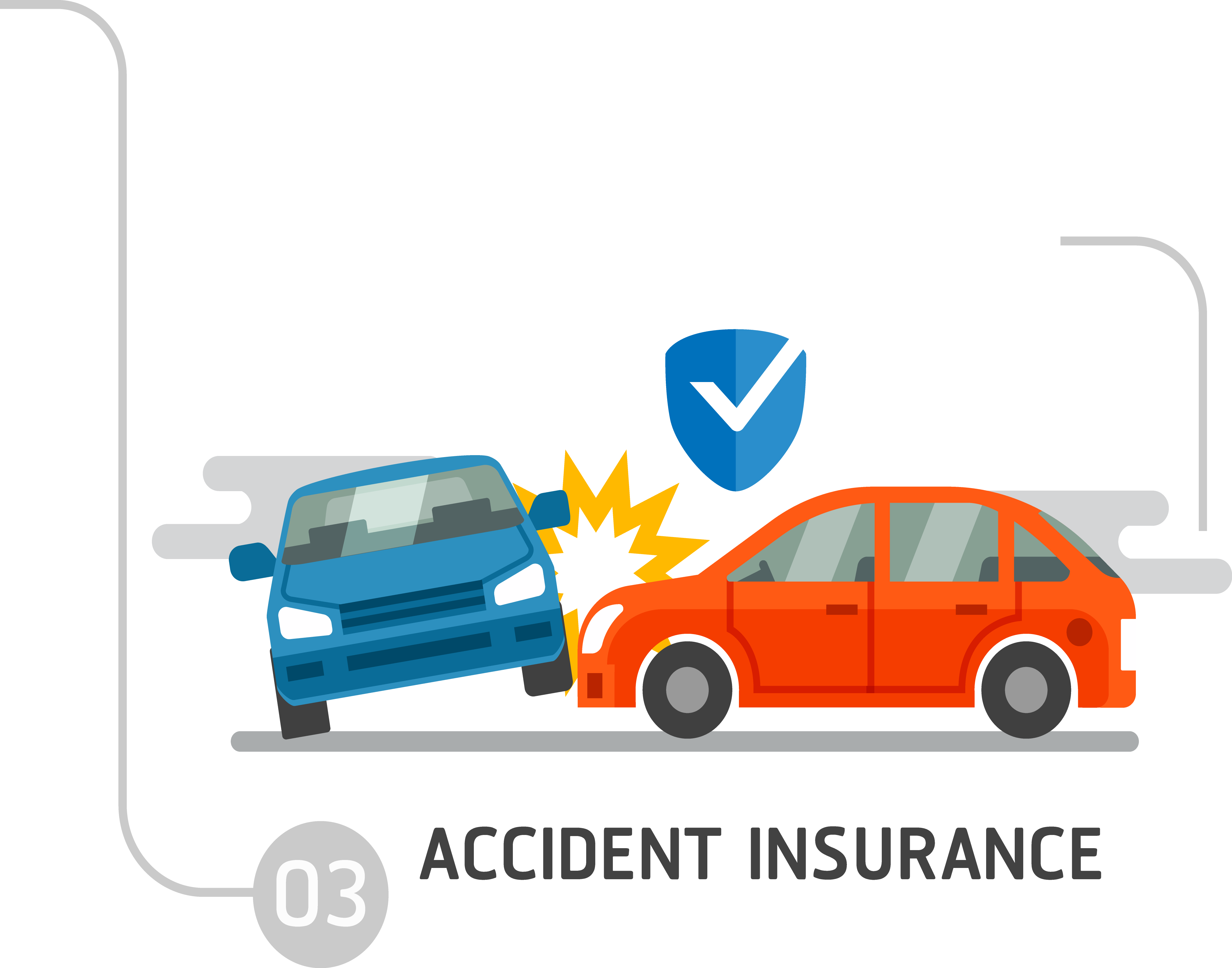 Vehicle Insurance Collision Accident - Car Accident Vector (4485x3522)