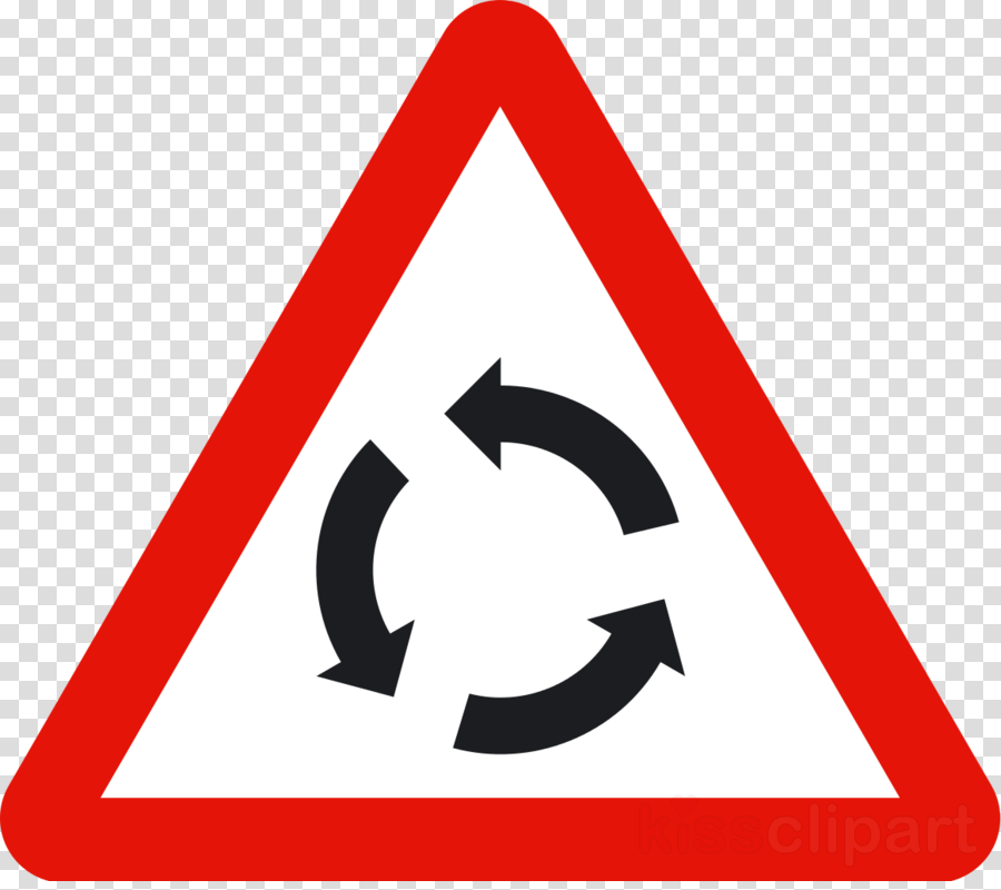 Traffic Signs Roundabout Clipart Traffic Sign Roundabout - Signs Of Traffic Signal (900x800)