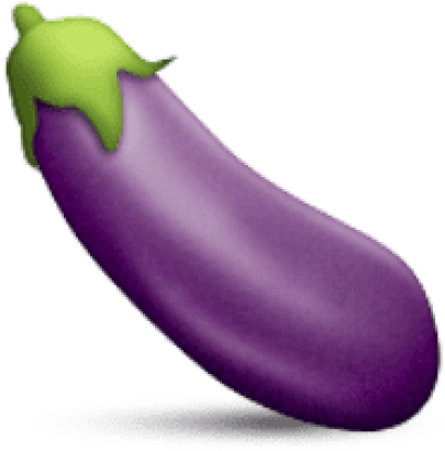 Free Png Ios Emoji Aubergine Png Images Transparent - Aubergine Emoji (480x502)