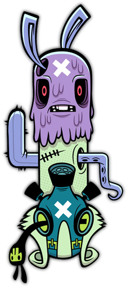 47 Renders De Monstruos Animados - Mostruos Animadis (290x582)