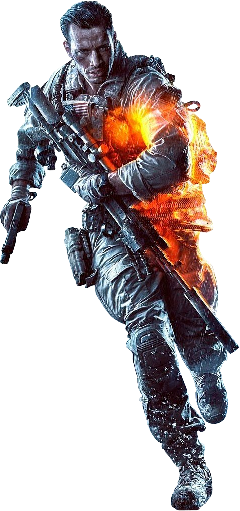 Battlefield Transparent Image Free Download - Battlefield 4 (digital Deluxe Edition) Origin Key (750x1081)