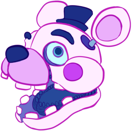 Clipart Stock Bonbon Colors Tumblr - Five Nights At Freddy's (500x433)