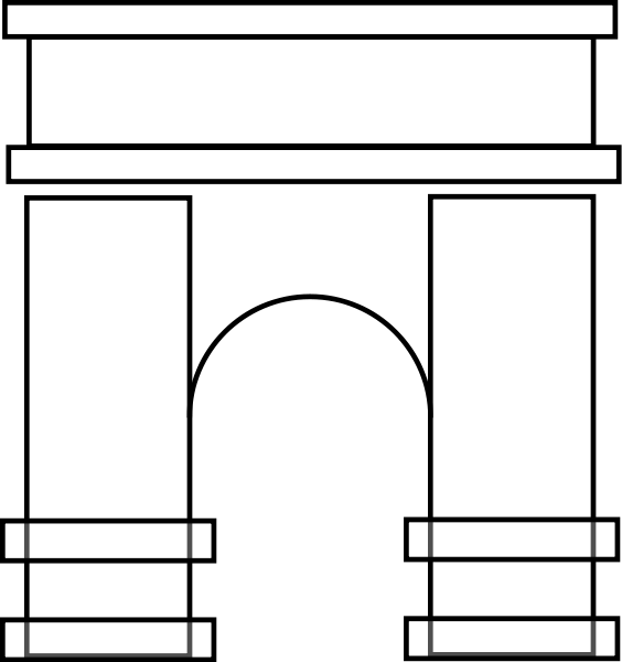 Arco Di Traiano A Benevento - Arco Di Traiano A Benevento (564x600)