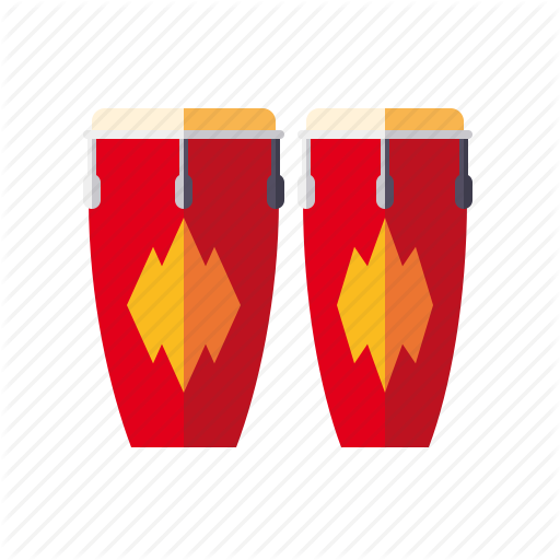 Jpg Stock Colorix Musical Instruments By Hoch Wo Congas - Musical Instrument (512x512)