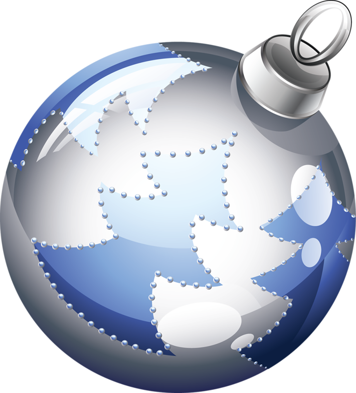 Christmas Clipart, Christmas Balls, Christmas Ornaments, - Christmas Ornament (725x800)