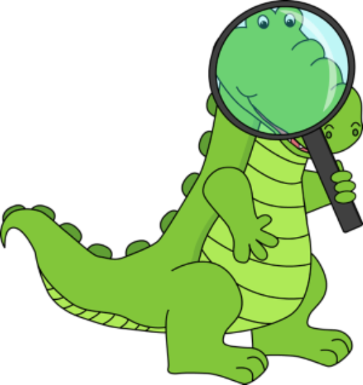Together We Will Investigate A Science Theme, Like - Alligator Reading A Book (524x556)
