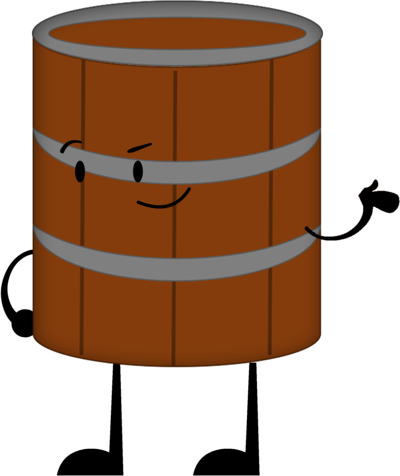 Barrel Clipart Object - Barrel (832x961)