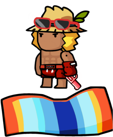 My Scribblenaut Version Of Mccree's Lifeguard And Junkrats - My Scribblenaut Version Of Mccree's Lifeguard And Junkrats (394x810)