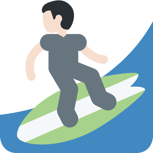 Twitter - Emoji Surf Png (512x512)