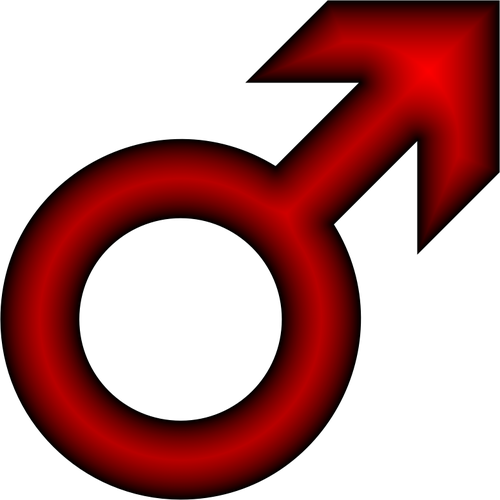 Male Symbol Vector Image Public Domain Vectors - Png Transparent Male Symbol (500x500)