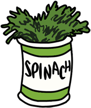 Jpg Black And White Gang Roblox - Spinach Popeye Png (352x352)