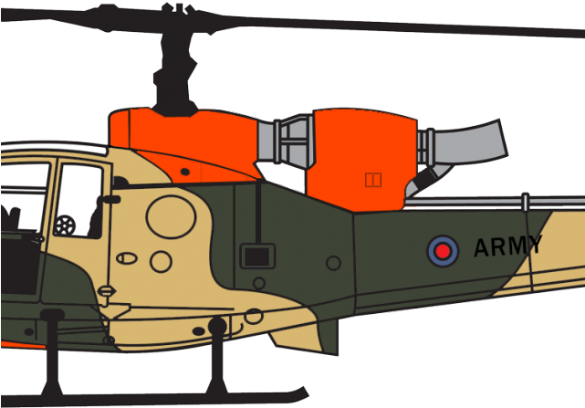 Army Helicopter Clipart British - Portable Network Graphics (640x480)