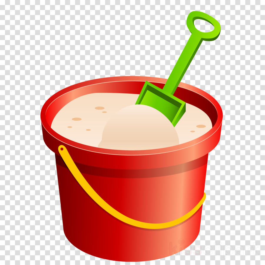 Sand Bucket Png Clipart Bucket Clip Art - Bucket And Spade Clipart (900x900)