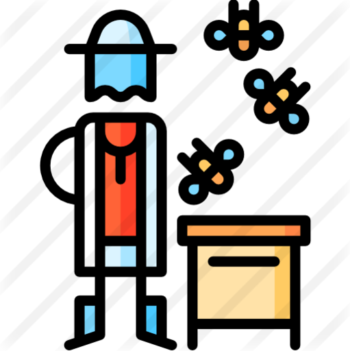 Beekeeper Free Icon - Isaac Newton Flat Png (511x512)