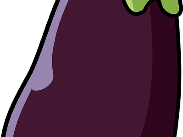 Eggplant Clipart Individual Fruit Vegetable - Illustration (640x480)
