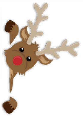 More Free Funny Snowman Png Images - Christmas Rudolph Png (400x400)