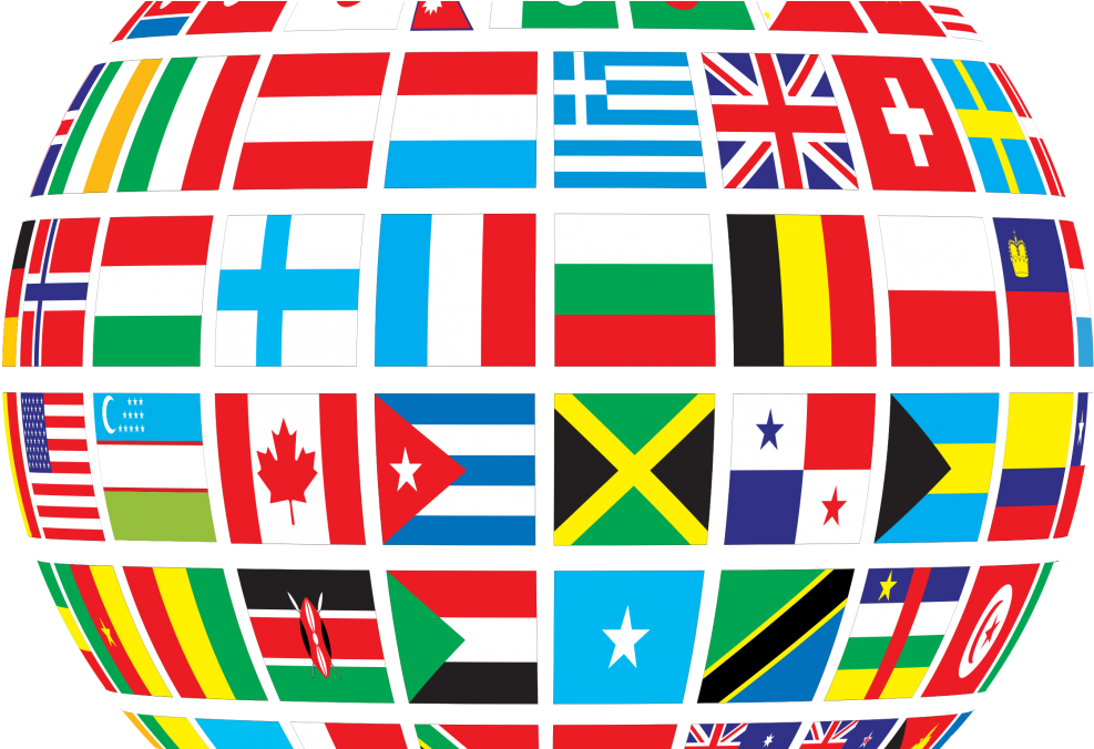 International Youth Leaders Assembly - Country Flags Clipart Transparent Background (1080x675)