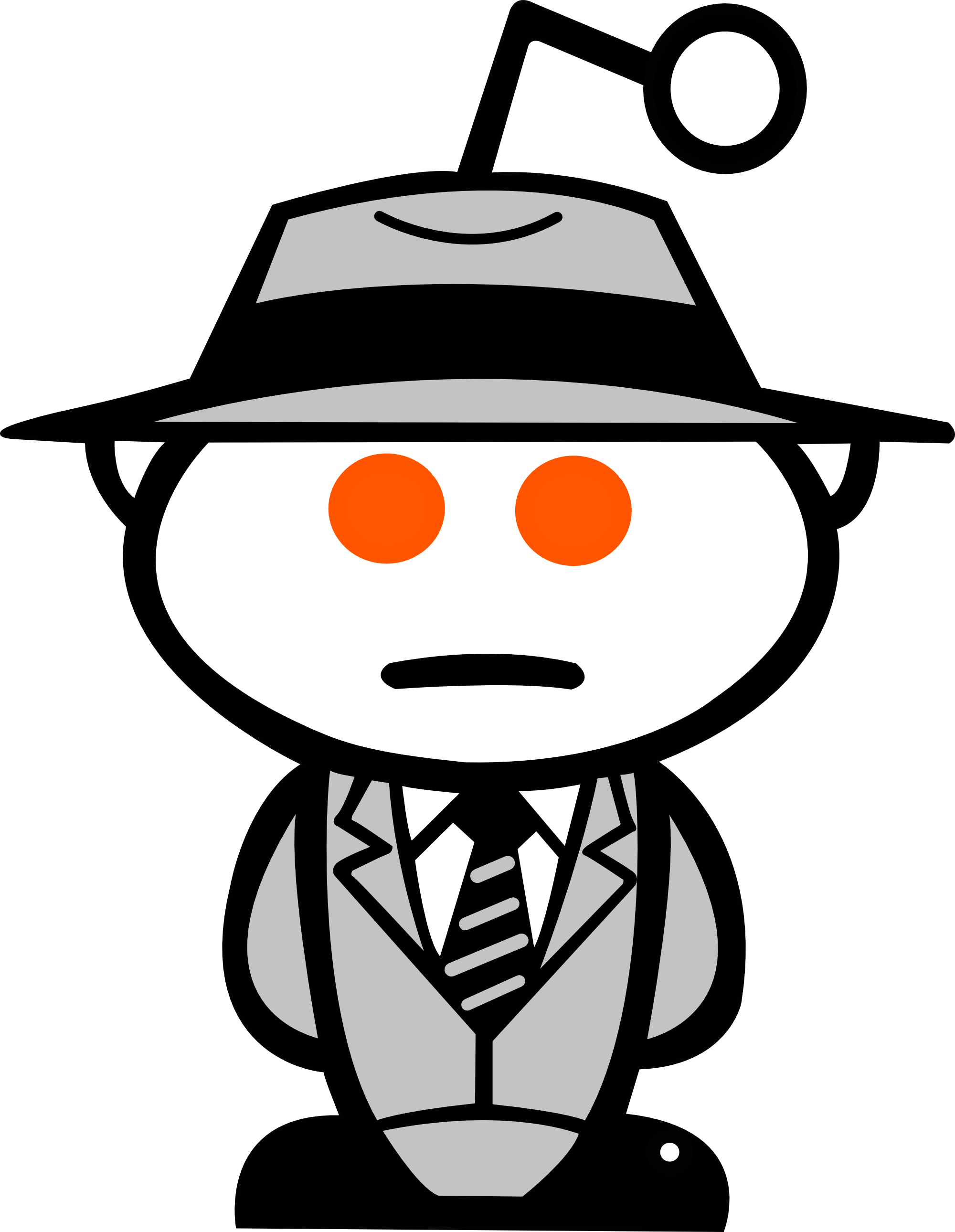 My Take On A Large Version Of This Subreddit's Alien - Reddit Alien (2000x2580)